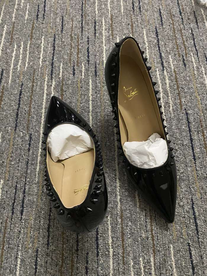 Women leather heel shoes,size 35-42, SS88-722