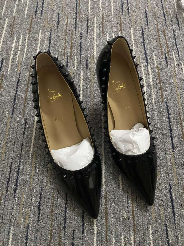 Women leather heel shoes,size 35-42, SS88-722