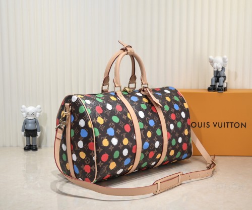 Keepall Leather  bag ,5A , size 45x27x20cm ,no box,  B110-268