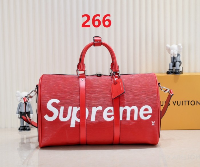 Keepall Leather  bag ,5A , size 45x27x20cm ,no box,  B110-266