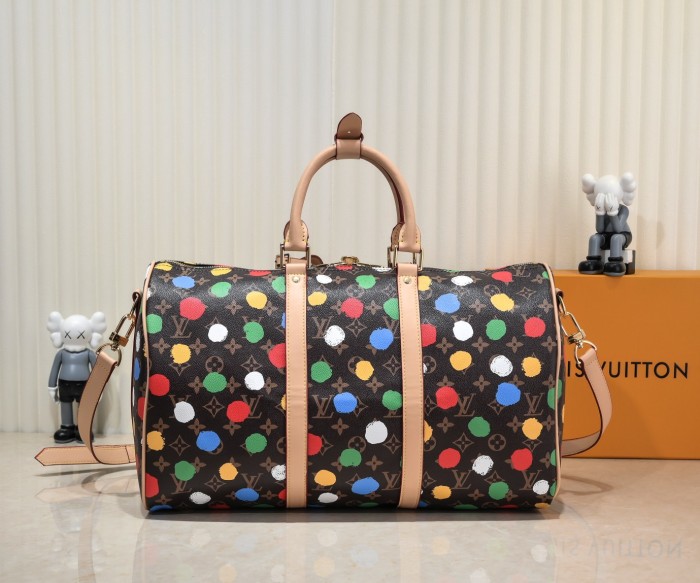 Keepall Leather  bag ,5A , size 45x27x20cm ,no box,  B110-268