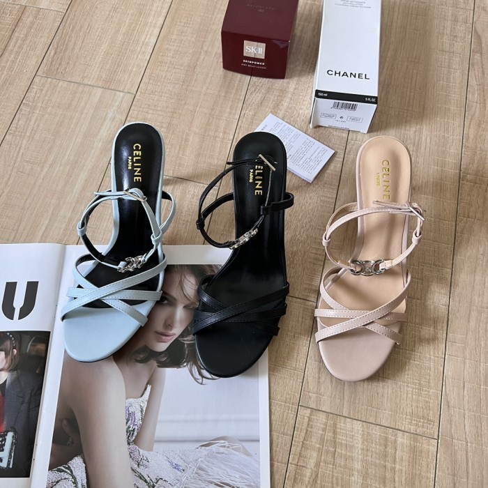 Women heel shoes,  size 34-41, SS60-2598-2600