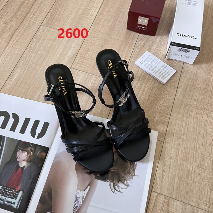 Women heel shoes,  size 34-41, SS60-2598-2600