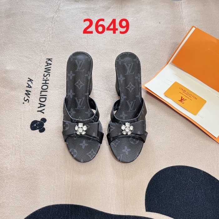 Women heel shoes,heel 7cm,size 35-40, SS60-2647-2649