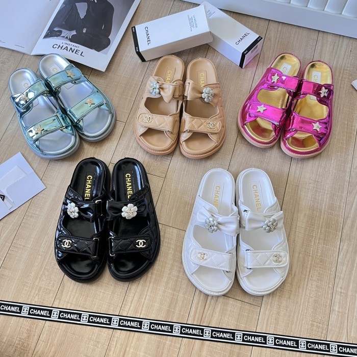 Women flat slipper shoes,  size 36-42, SS60-2640-2644