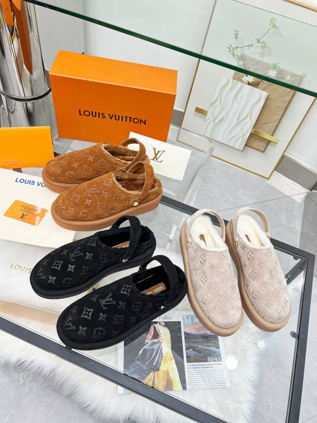 Women flat fur shoes,size 35-41,SS88-735-737