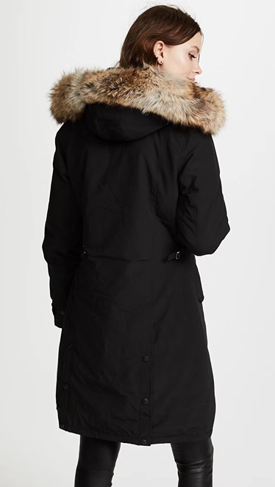 Women's winter thick duck down jacket coat, CL128-3