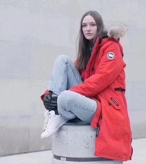 Women's winter thick duck down jacket coat, CL128-2