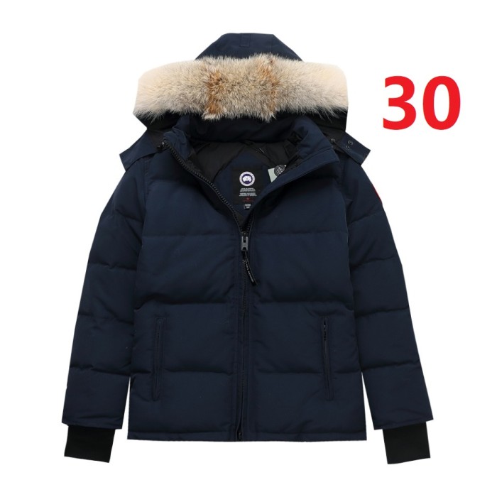 Men and Women's winter thick duck down jacket coat, CL128-30