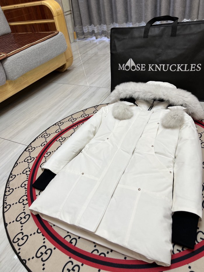 Winter thick white duck down jacket coat clothes for women , CL200-6