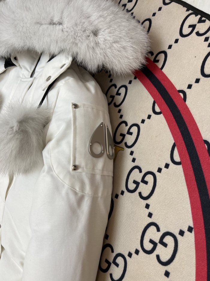 Winter thick white duck down jacket coat clothes for women , CL200-6