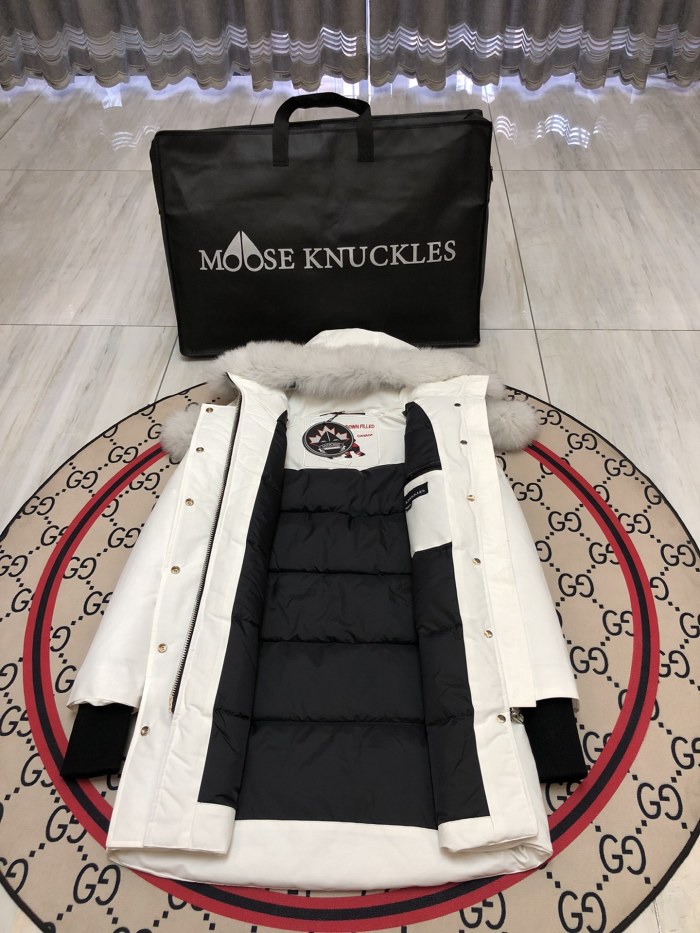 Winter thick white duck down jacket coat clothes for women , CL200-6