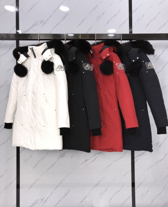 Winter thick white duck down jacket coat clothes for women , CL200-6