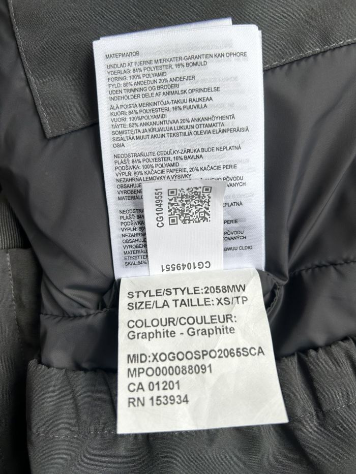 Winter thick white duck down jacket coat clothes for men , CL200-7