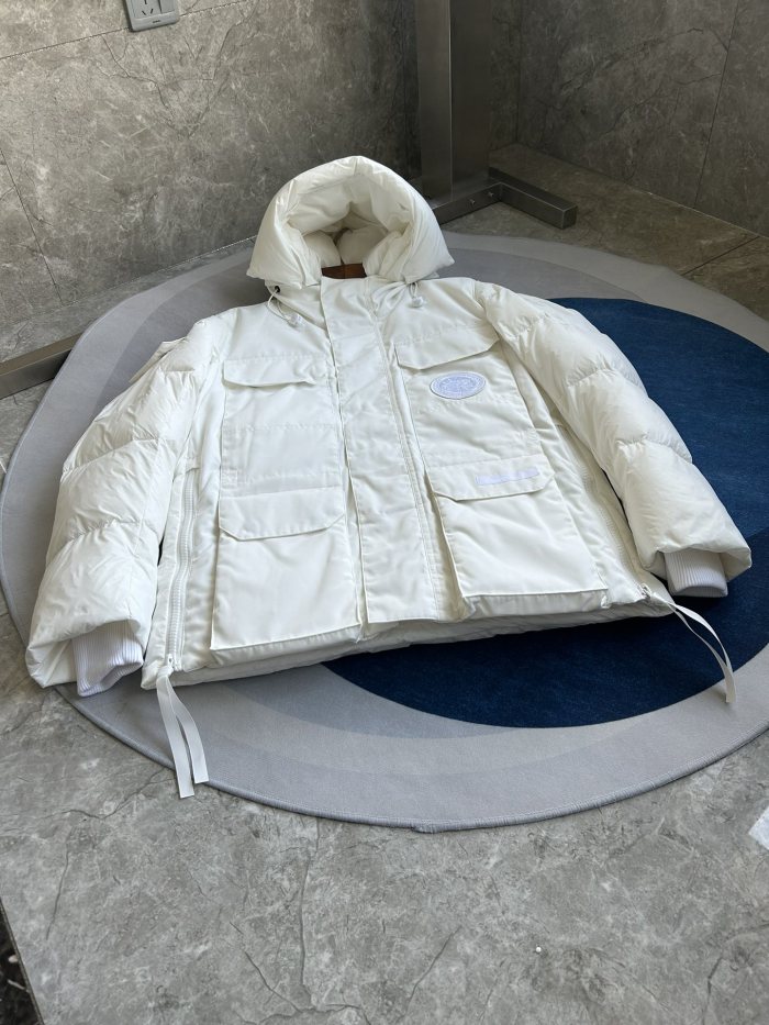Winter thick white duck down jacket coat clothes for men , CL200-7