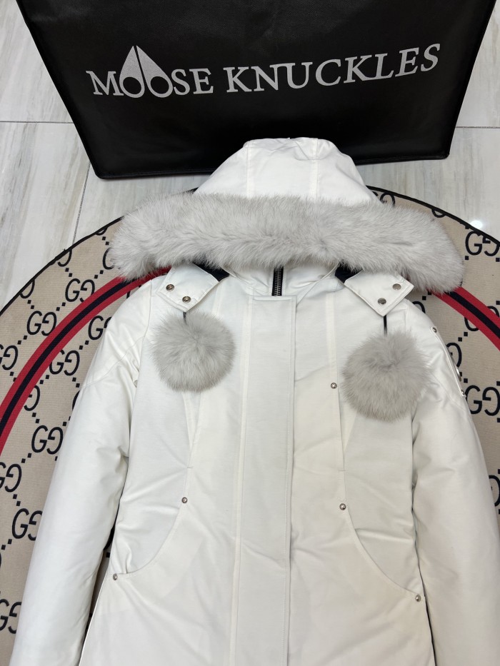 Winter thick white duck down jacket coat clothes for women , CL200-6