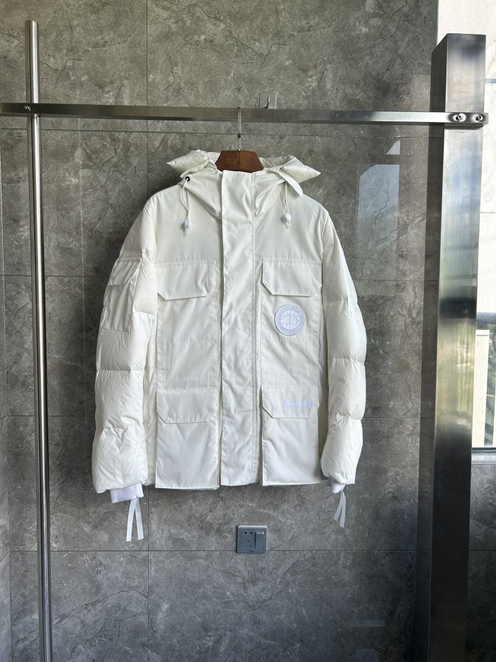 Winter thick white duck down jacket coat clothes for men , CL200-7