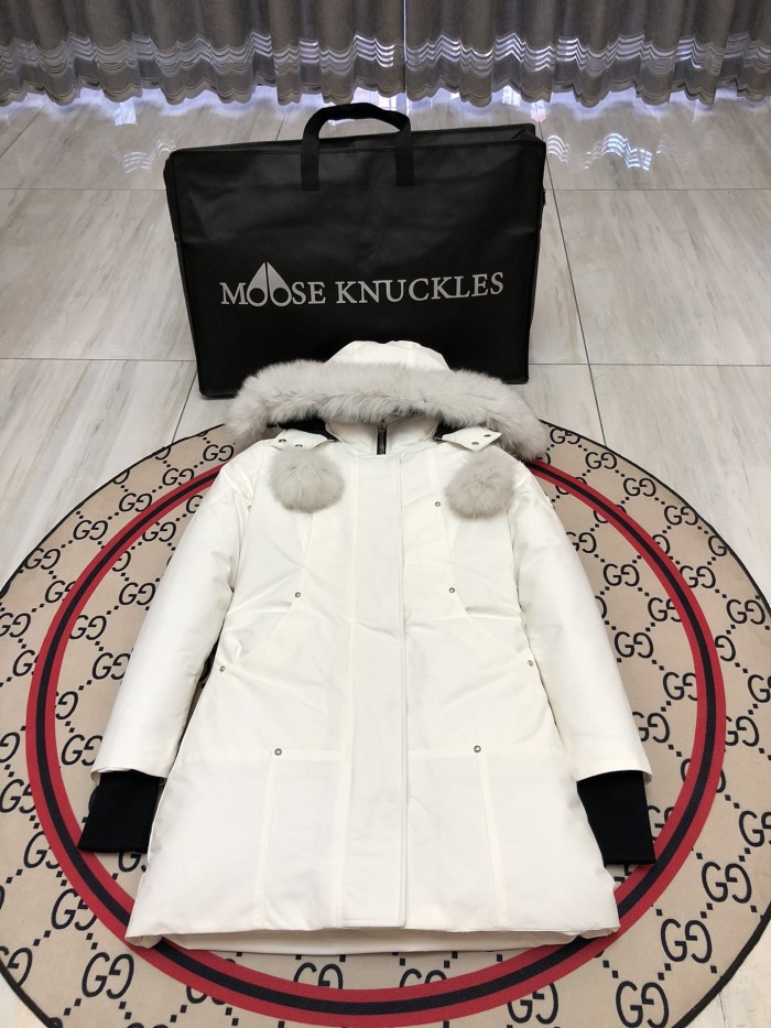 Winter thick white duck down jacket coat clothes for women , CL200-6