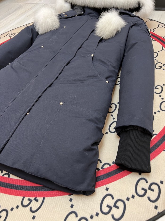 Winter thick white duck down jacket coat clothes for women , CL200-6