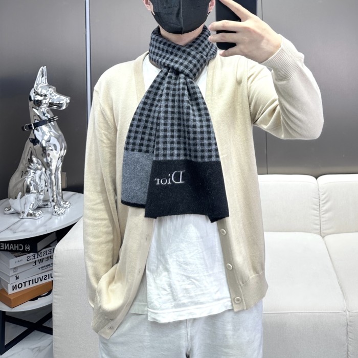 Cashmere cotton scarf for men women, size: 32X180cm, no box. SF25-7-8
