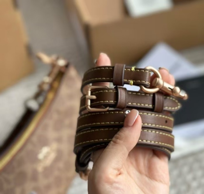 Split leather bag ,3A , size 24x12cm,no box,  B68-1-2