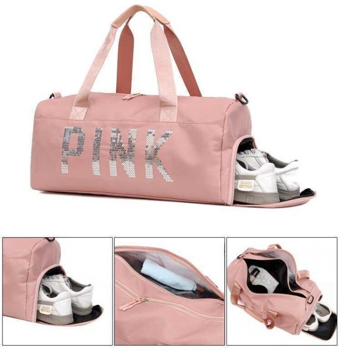 Gym bag Travel tote Nylon waterproof storage bag ,  no box, size 47x18x24cm , B25-9-10