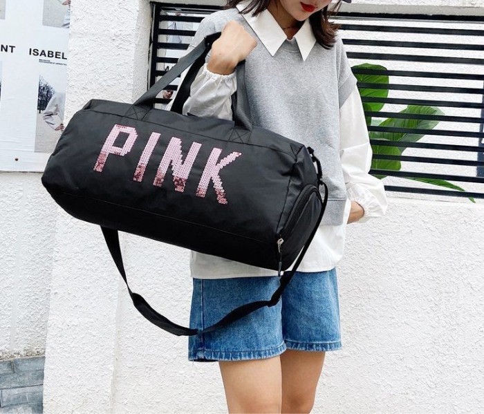 Gym bag Travel tote Nylon waterproof storage bag ,  no box, size 47x18x24cm , B25-9-10
