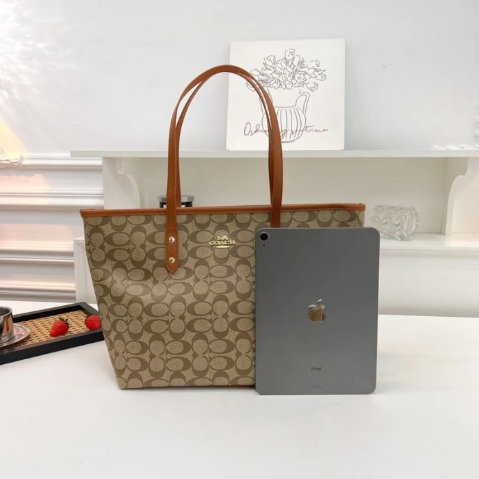 PU leather TOTE bag ,  no box, size 44x29x15cm , B30-1-4