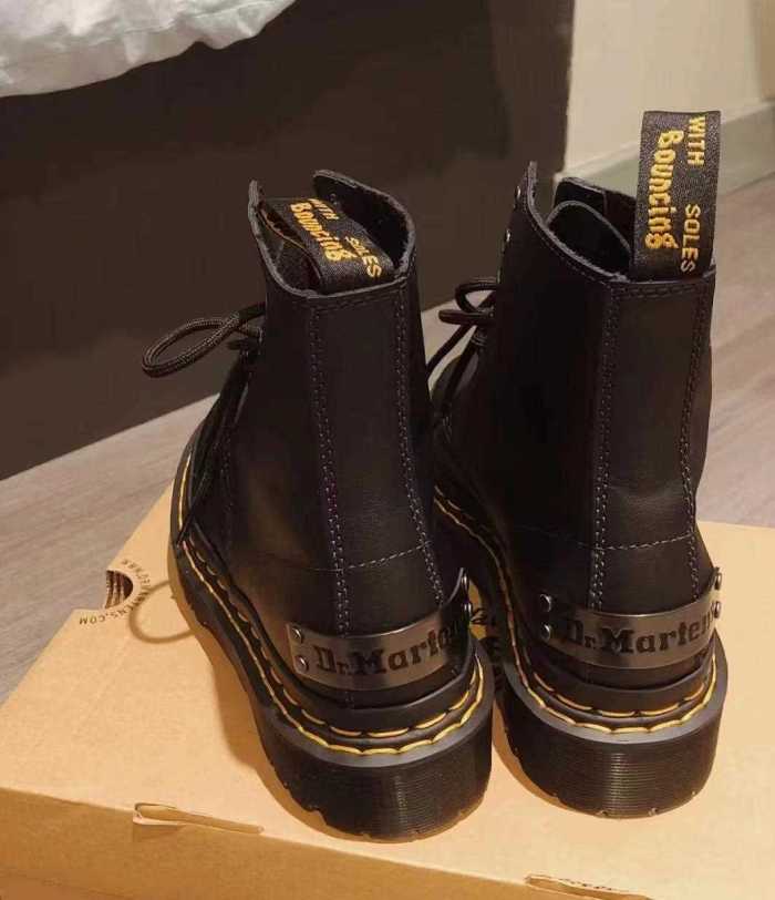 Women's platform boots, split leather, size 34-41, standard size，with box,SS80-579
