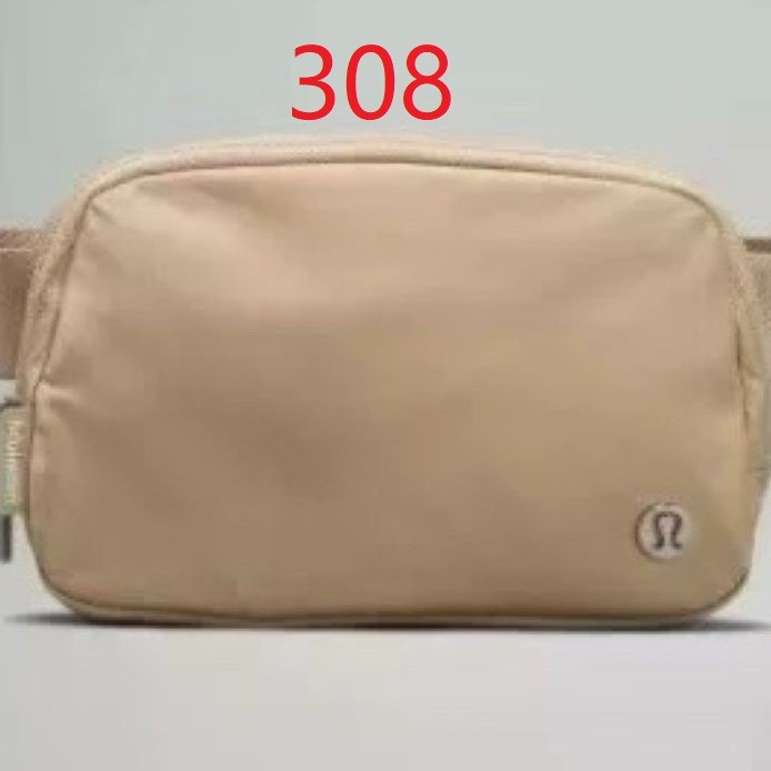 Waterproof nylon running yoga crossbody bag chest bag，size 19*5.5*13cm,B20-296-313