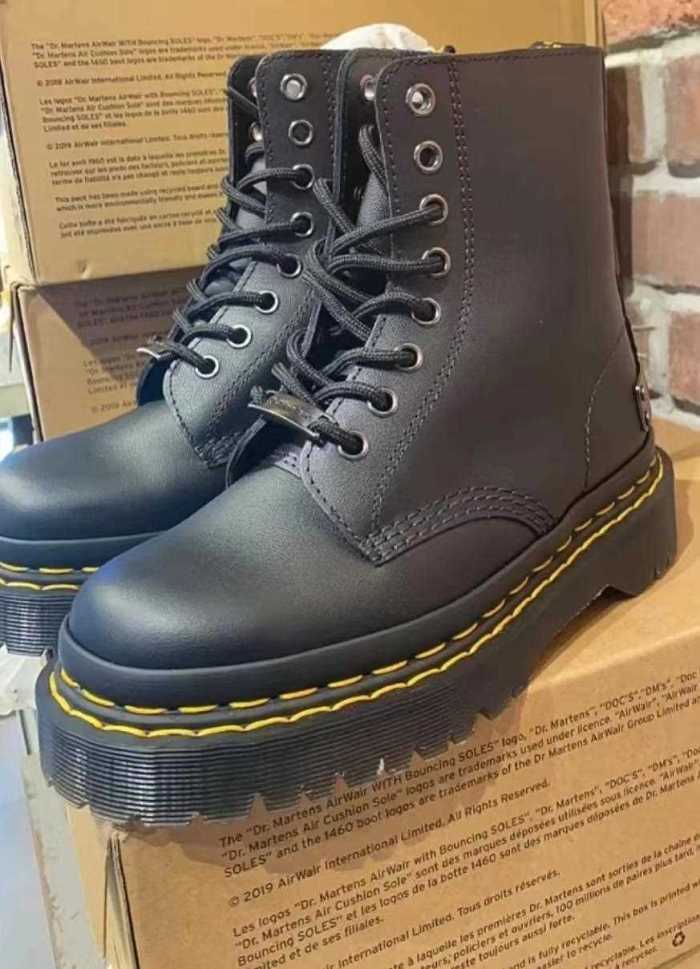 Women's platform boots, split leather, size 34-41, standard size，with box,SS80-579