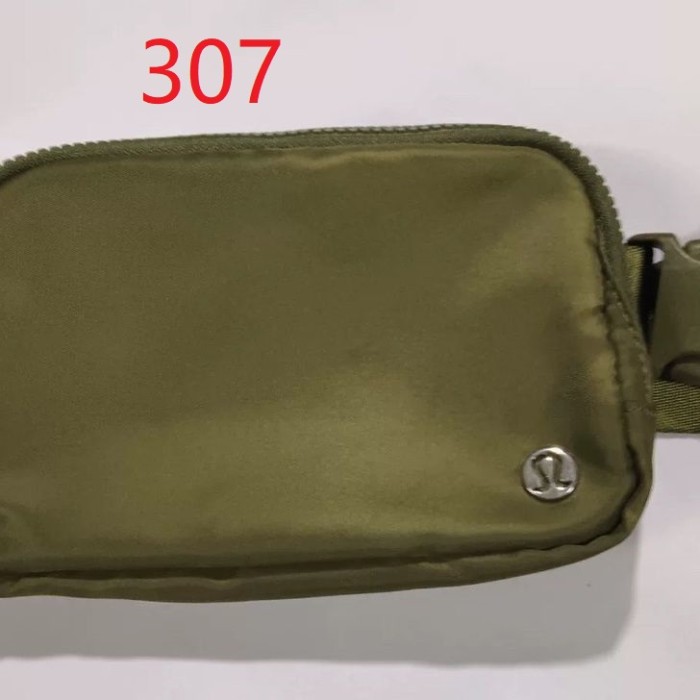 Waterproof nylon running yoga crossbody bag chest bag，size 19*5.5*13cm,B20-296-313
