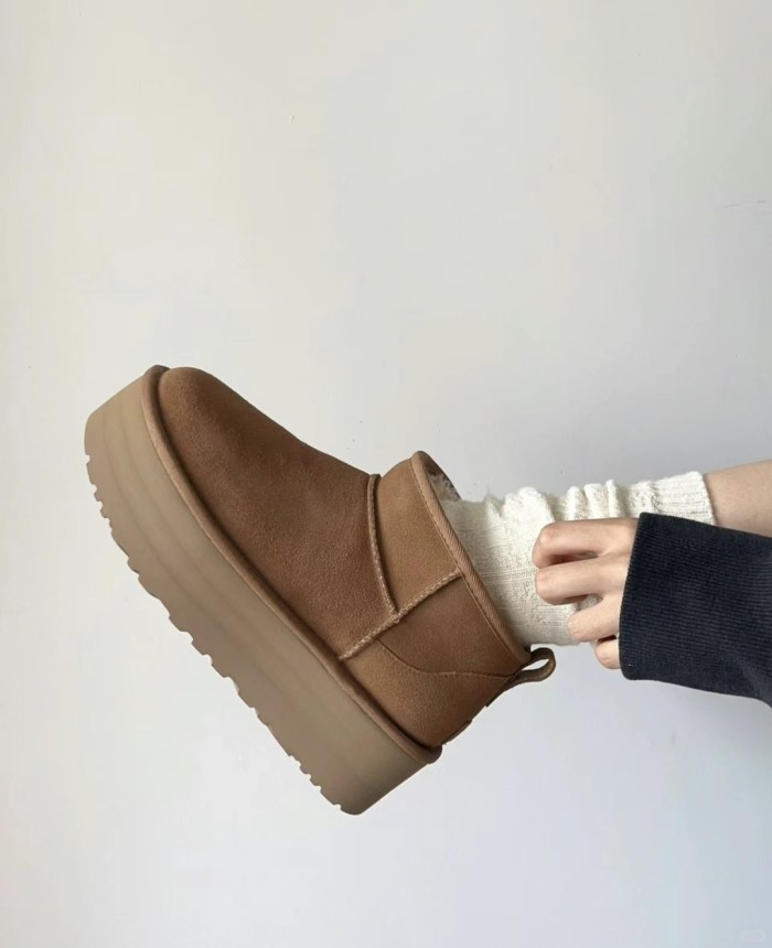 Women thick-soled 5cm boots shoes,size 35-40, SS80-585