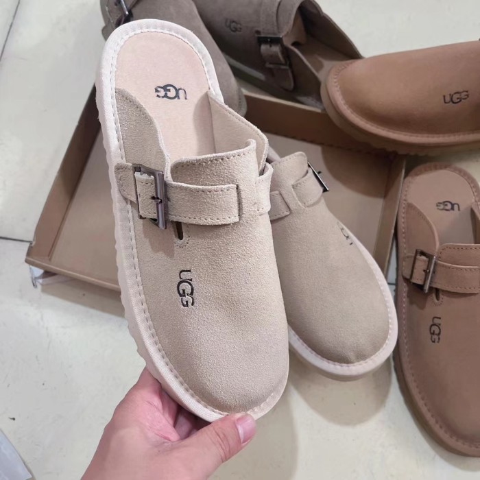Men and Women split leather slippers, size 35-43, SS50-1734-1736