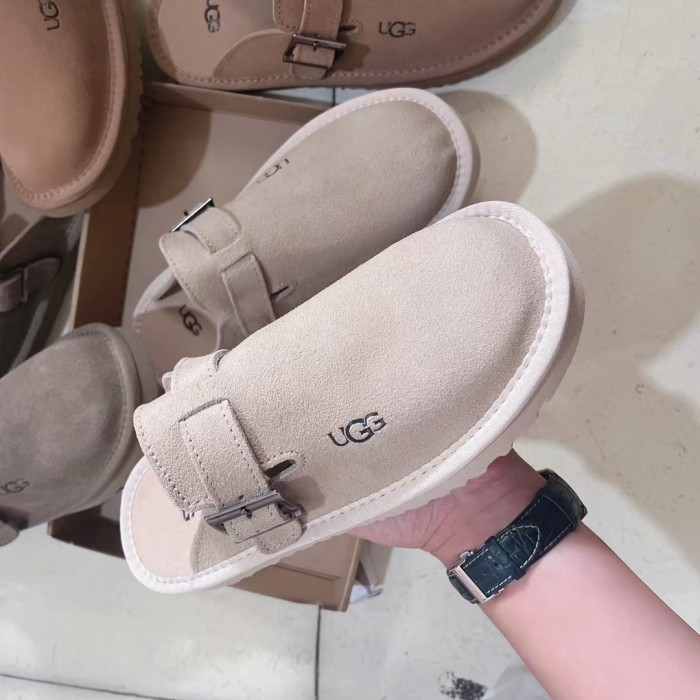Men and Women split leather slippers, size 35-43, SS50-1734-1736