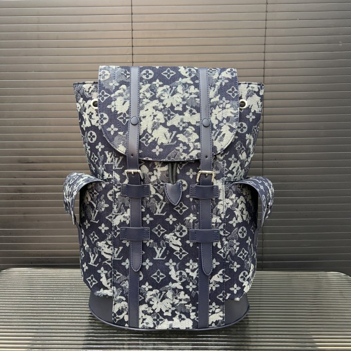 Canvas split leather bag ,AAAA ,size 33x43cm,no box,  B88-1873