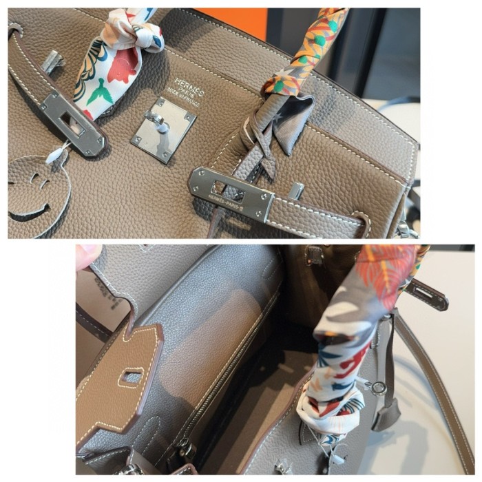 Split leather bag ,AAAA ,size 25x21x13cm/30x24x15cm,no box,  B98-103