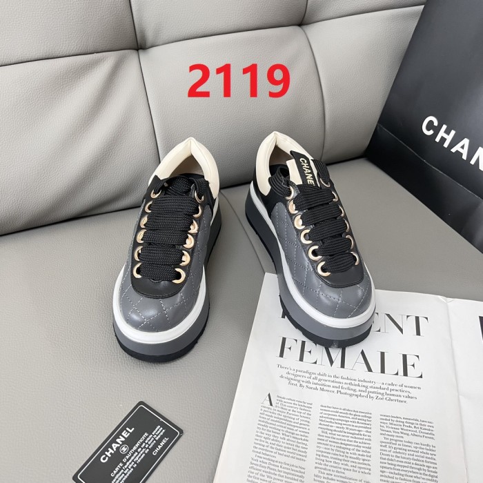Women's flat sneaker shoes,size 35-40, SS70-2118-2119