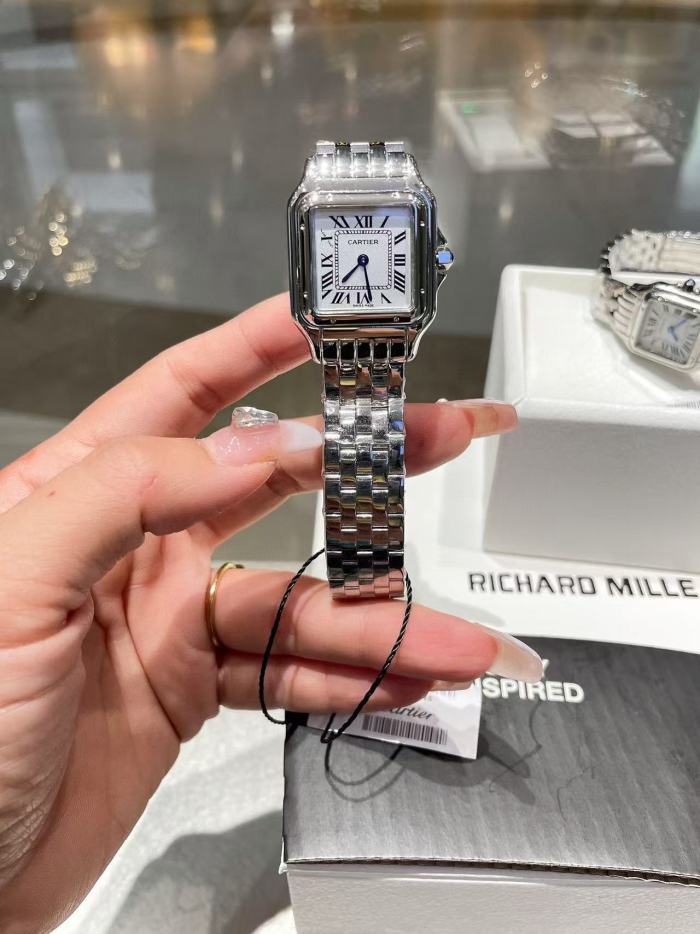 Men and women couple watches, quartz electronic watches, ceramic watches，WT75-28-29