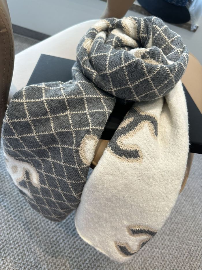 Cashmere cotton scarf, no box. SF25-27-29