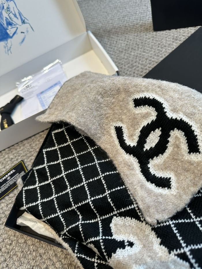Cashmere cotton scarf, no box. SF25-27-29