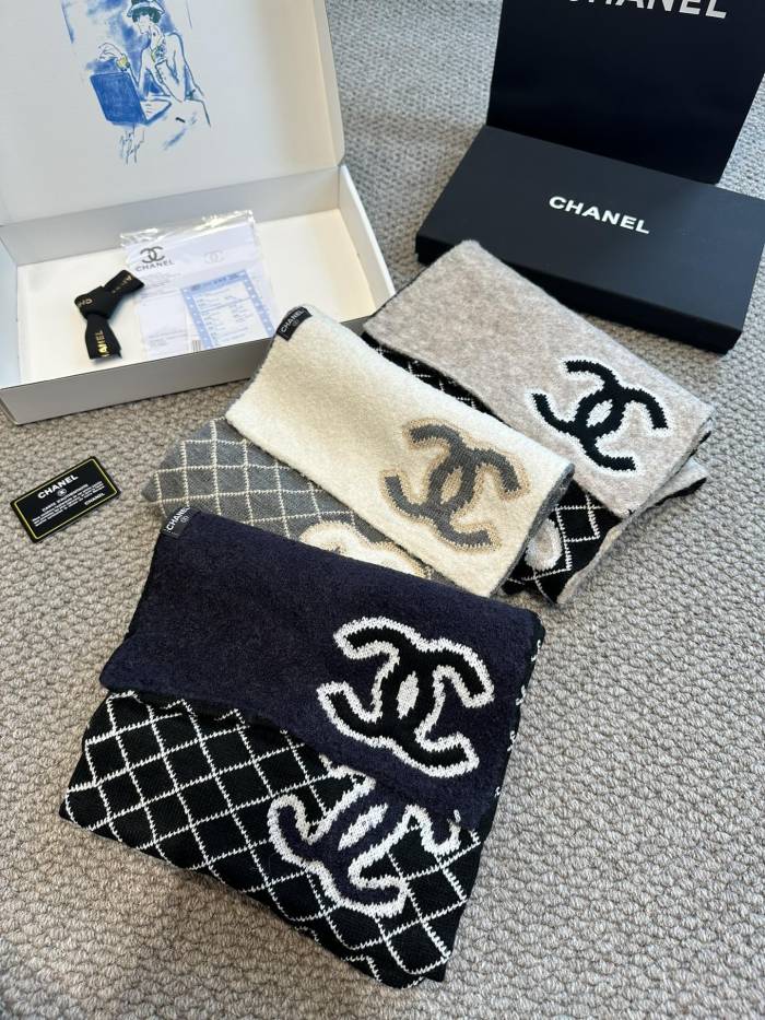 Cashmere cotton scarf, no box. SF25-27-29
