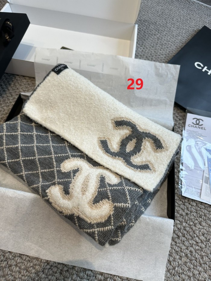 Cashmere cotton scarf, no box. SF25-27-29