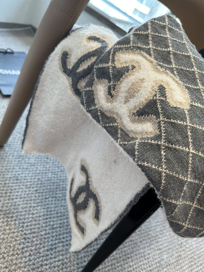 Cashmere cotton scarf, no box. SF25-27-29