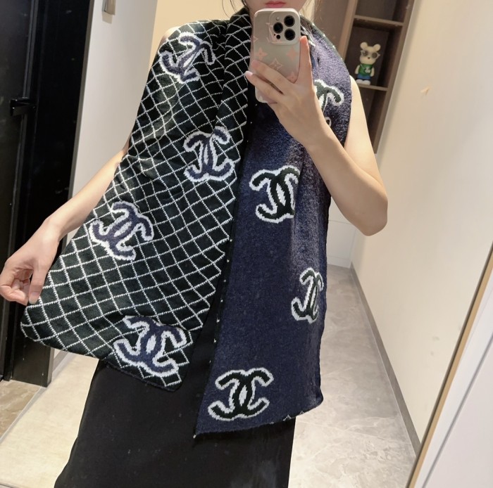 Cashmere cotton scarf, no box. SF25-27-29