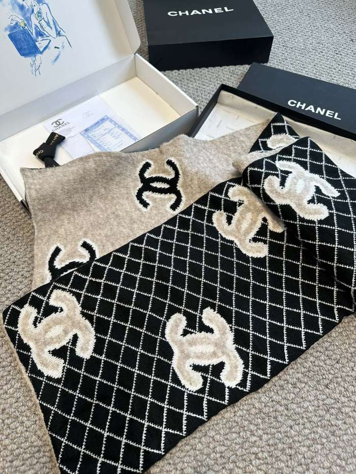 Cashmere cotton scarf, no box. SF25-27-29