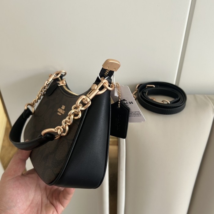 Split leather bag ,3A ,size 24x13x7cm ,no box,  B68-28