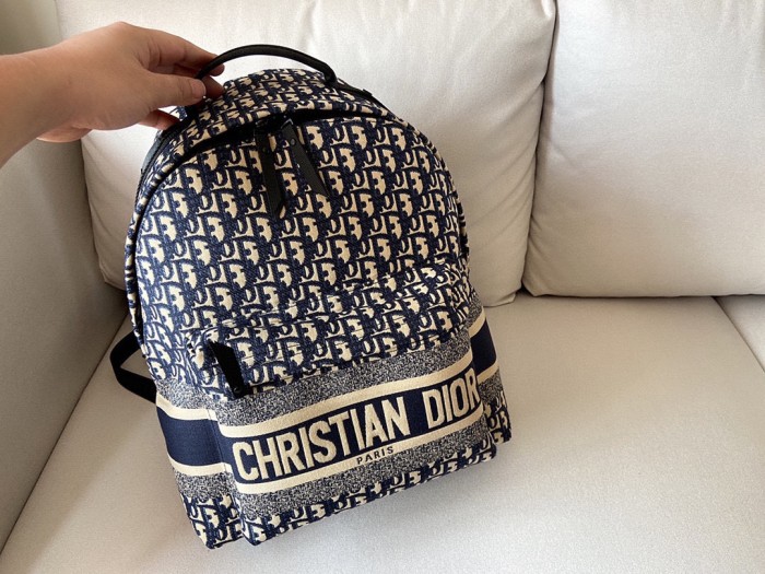 Canvas split leather bag ,3A ,size 35x41x15cm ,no box,  B68-33