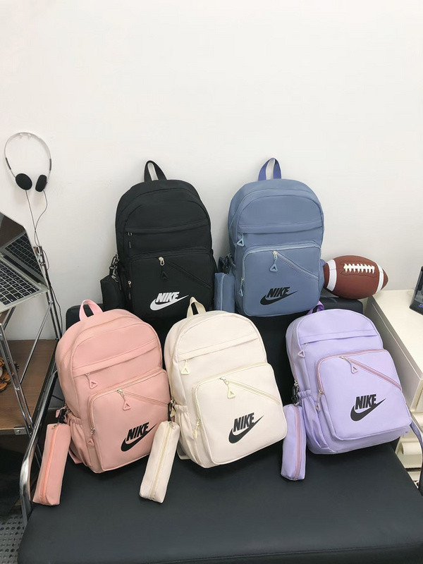 Nylon backpack school bag , no box , B20-1-5