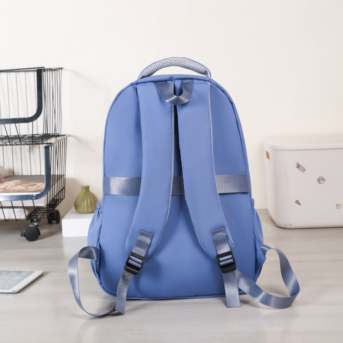 Nylon backpack school bag , size 32x45x18cm, no box , B20-6-9